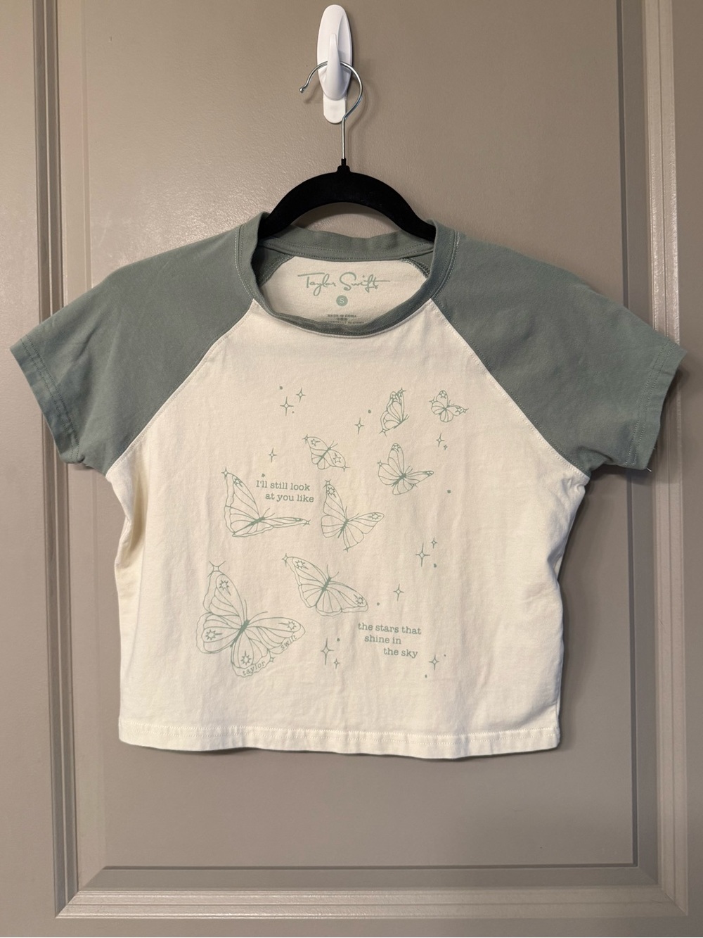 Taylor Swift Debut Butterfly Crop Top